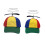 Colorful Rainbow Rotating Propeller Baseball Cap For Kids-2pics 4