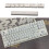 ABS Backlit 6.0U Spacebar Keycap Mechanical Keyboard-Black 4
