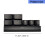 ABS Backlit 6.0U Spacebar Keycap Mechanical Keyboard-Black 5