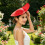 Derby Hat Fascinator Base voor bruiloft modevak DIY-roze 6
