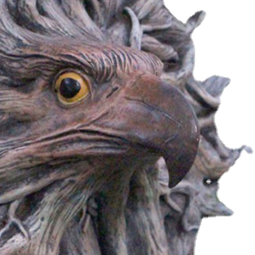 Lifelike Resin Eagle Pendant 1