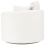 Beliani Swivel Armchair ENNORA Fabric Off-White 5