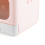 Enclosed Cat Litter Box PP Foldable Pink 7