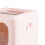 Enclosed Cat Litter Box PP Foldable Pink 10