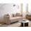 Beliani Sofa 3 Seater EKENES Boucle Beige 2