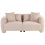Beliani Sofa 3 Seater EKENES Boucle Beige 4