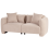 Beliani Sofa 3 Seater EKENES Boucle Beige 5