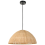 Beliani Pendant Lamp WERU Wicker Natural 3