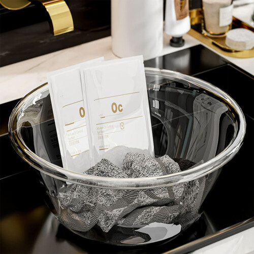 Clear PET Wash Tub Home Dormitory