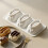 Plateau de cuisson en Silicone, moules à gâteaux à 3-Noir 5