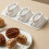 Plateau de cuisson en Silicone, moules à gâteaux à 3-Noir 6