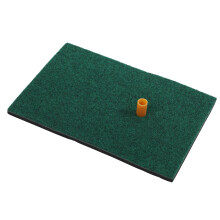 Compact Golf Hitting Mat 30x20cm
