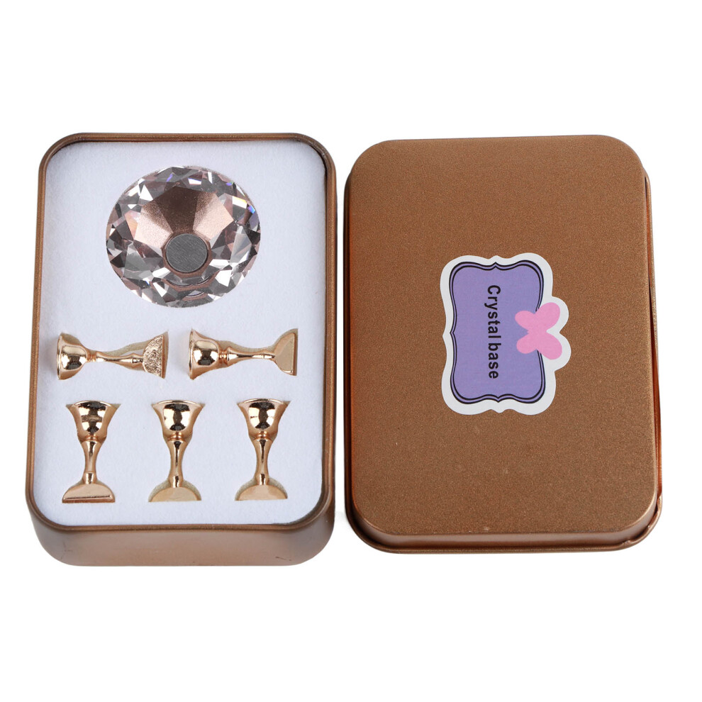Magnetic Nail Practice Stand Crystal Base