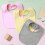 Practical Baby Bib Snap Fastener Cotton Pure 10