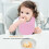 Practical Baby Bib Snap Fastener Cotton Pure 16