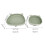 Toddler Suction Plate, Panda Design, Olive 2