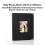 Black Baby Memory Book with Window 3
