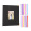 Black Baby Memory Book with Window 21