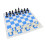 Travel Chess Set Plastic Pieces Kids 1