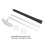 Abnehmbarer Golfputter, 3-teilig, silber, 10
