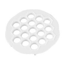 Moule à raviolis à 19 cavités, en polypropylène blanc