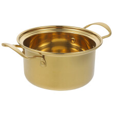 Olla de acero inoxidable para shabu-shabu de 16,8 cm