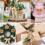 Fleur de roses en lin artificielles pour centres de table de-6 3