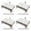 Nappe épaisse avec un design à l'ancienne, idéale pour-100x150cm 4