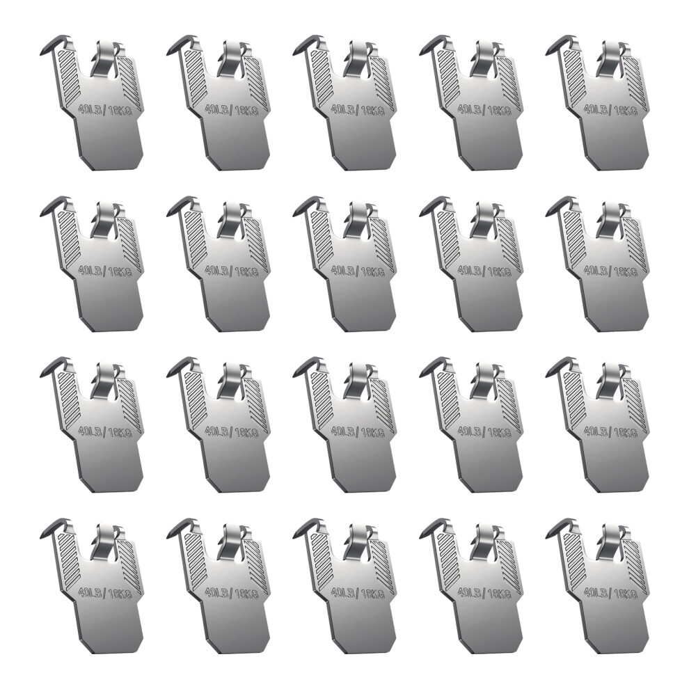 20Pcs Drywalls Mounting Picture Frame Hanger Picture Hanging 7754004282902