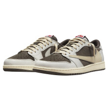 (UK8/EUR42.5) Air Jordan 1 Low SP OG Travis Scott - Reverse Mocha