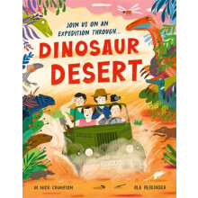Dinosaur Desert by Dr Nick Crumpton Hardcover Book
