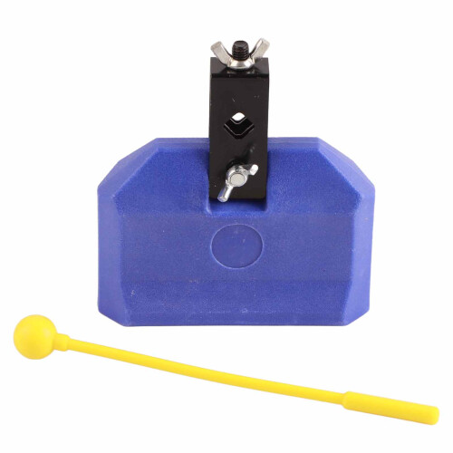 Blue Plastic Drum Percussion Block