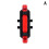 Rechargeable LED bike taillight with multiple modes 1