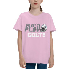 Kids Short Sleeve Football Shirt for Boys and Girls