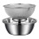 Stainless Steel Microporous Colander Set 2PC 1