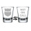 Lustiges Schnapsglas mit beidseitigem Polizeimotiv, 50 ml 1
