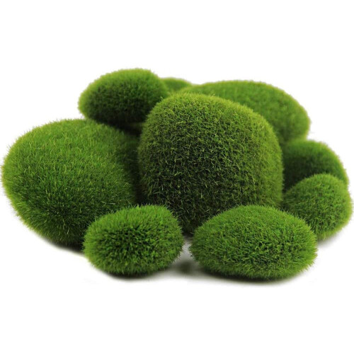 Visland grünes Polystyrol-Moos-Dekorationsset