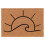 Coco Coir Doormat Sun and Wave Design 24" x 16" 1
