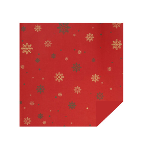 Papier cadeau rustique festif de Noël (10 feuilles)