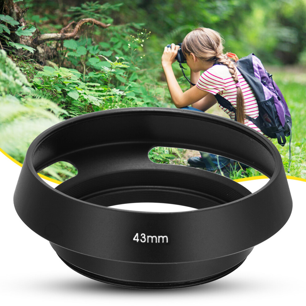 Aluminium Alloy Camera Lens Hood 43Mm 7790334039038