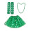 St. Patrick's Day Kostüm-Accessoires-Set: Grüner Tutu-Rock 1