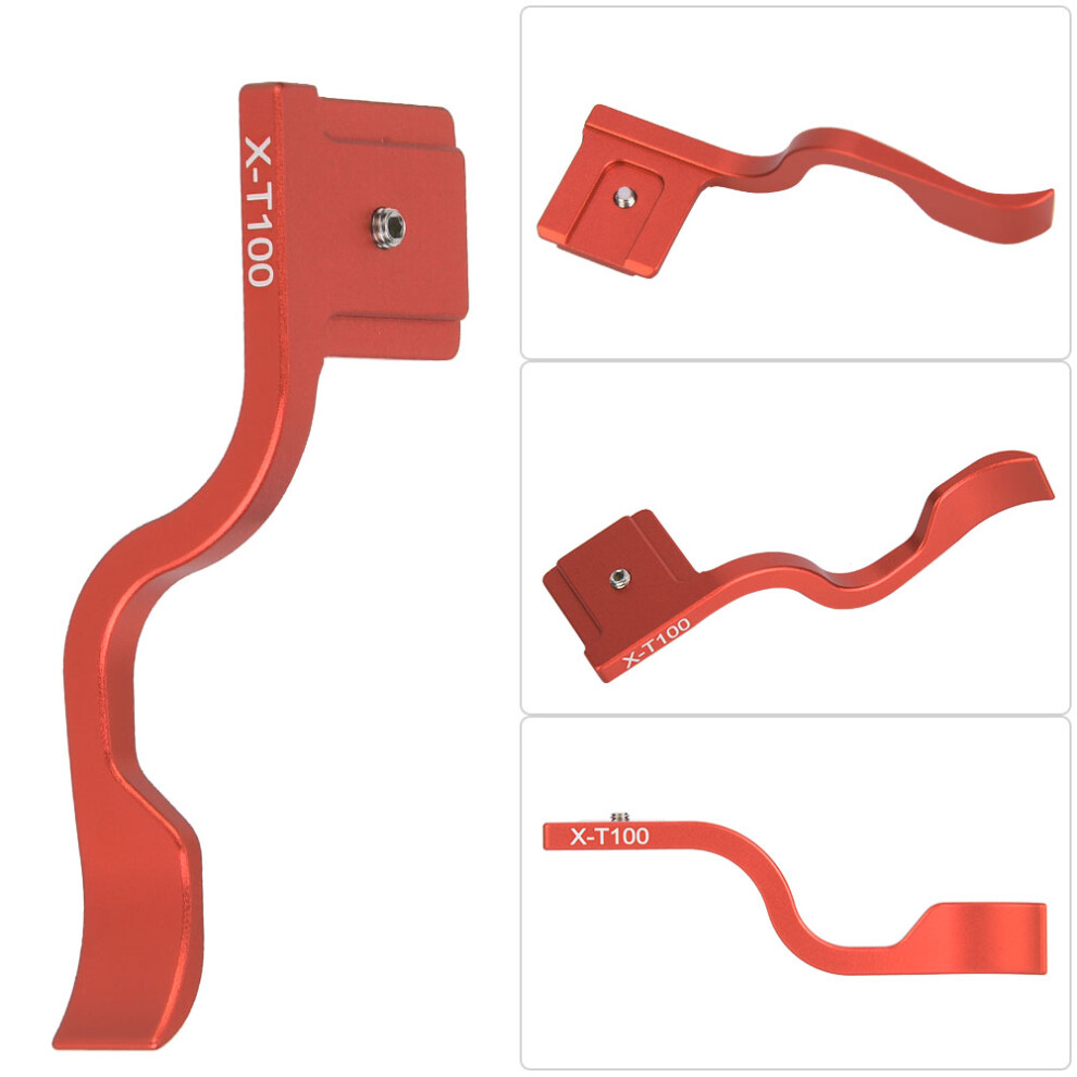 Aluminium Thumb Grip For Fuji Xt100 Red 7790334039281