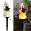 Solarna lampa ścienna Ghost Cat z palikiem 1