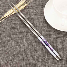 Palillos de acero inoxidable (par) – 23 cm