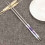Palillos de acero inoxidable (par) – 23 cm 1