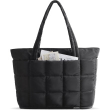 Rozšíriteľná prešívaná taška Puffer Tote pre ženy, prešívaná, 3 v 1
