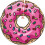 Rosa juleskjørt med sukkerdofter og donuts, 91 cm 1