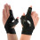 LED-lommelygtehandsker, sort bomuld, par 1