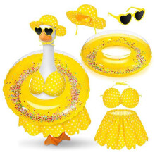Costume d'oie imperméable, décoration de fête extérieure