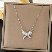 Damen-Choker-Halskette aus Titanstahl – Minimalistischer Luxus